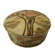 Boite chinoise porcelaine canard mandarin