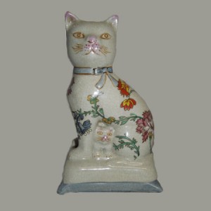 Chat, félins, en porcelaine de chine
