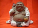 Bouddha porcelaine rieur