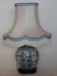 Lampe en porcelaine