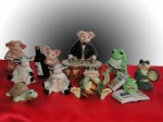 les animaux miniatures en porcelaine