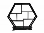 présentoir hexagonal