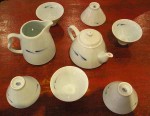 Service à thé en porcelaine