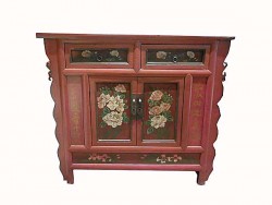 Cabinet meuble chinois en orme