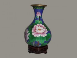 Vase , jarre, pot en cloisonné