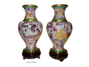 Vase pivoine